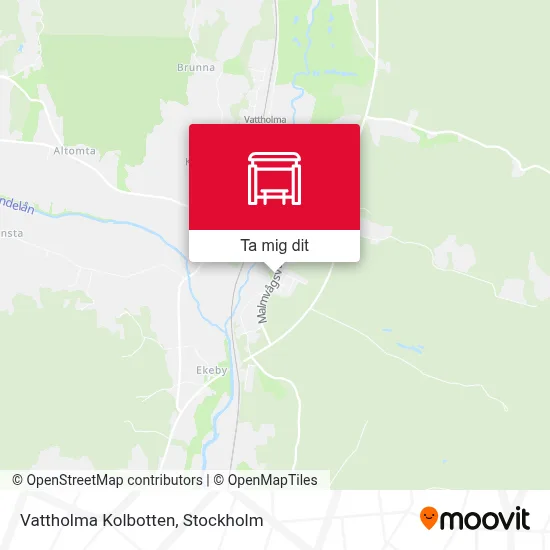 Vattholma Kolbotten karta