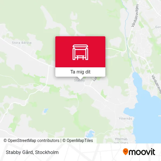 Stabby Gård karta