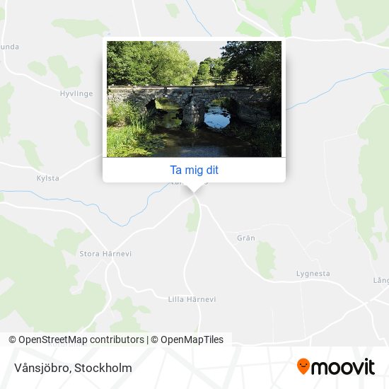 Vånsjöbro karta