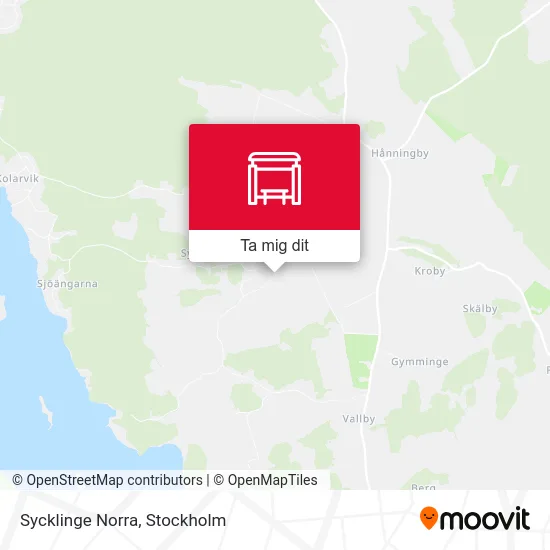 Sycklinge Norra karta