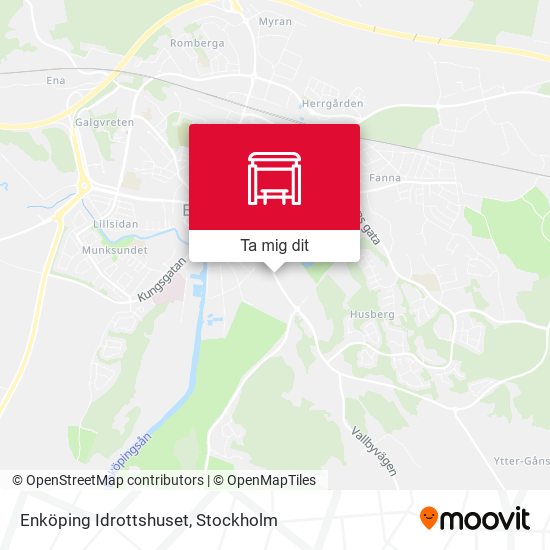 Enköping Idrottshuset karta