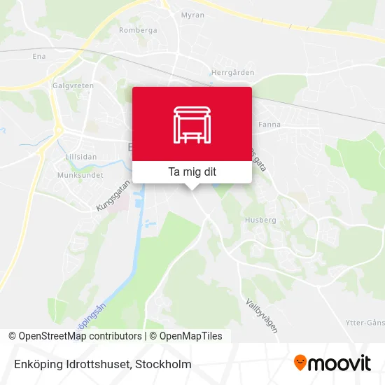 Enköping Idrottshuset karta