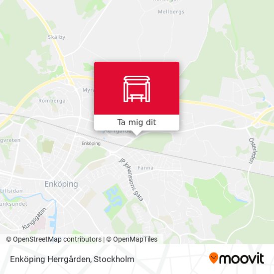Enköping Herrgården karta