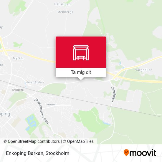 Enköping Barkan karta