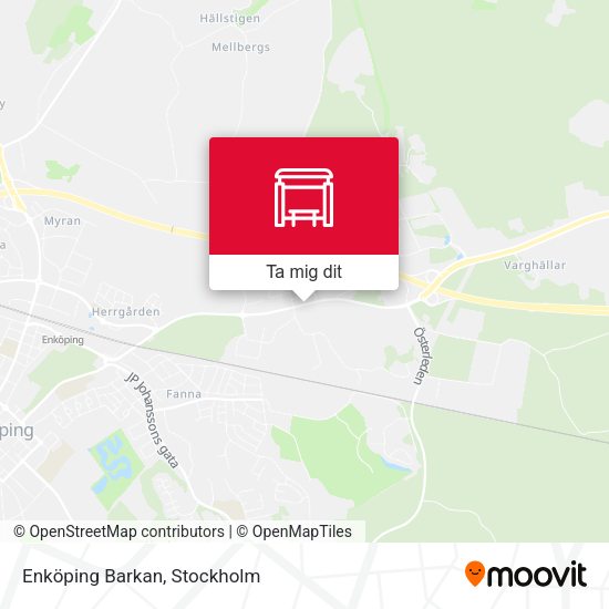 Enköping Barkan karta