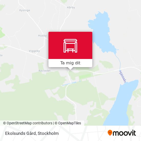 Ekolsunds Gård karta