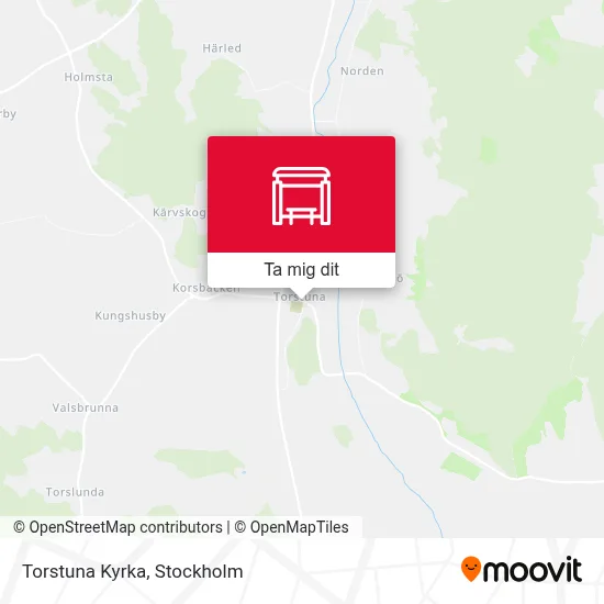 Torstuna Kyrka karta