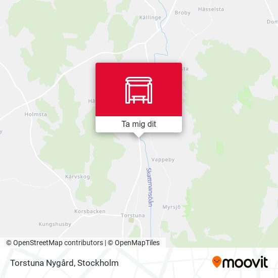 Torstuna Nygård karta