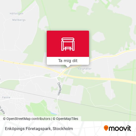 Enköpings Företagspark karta