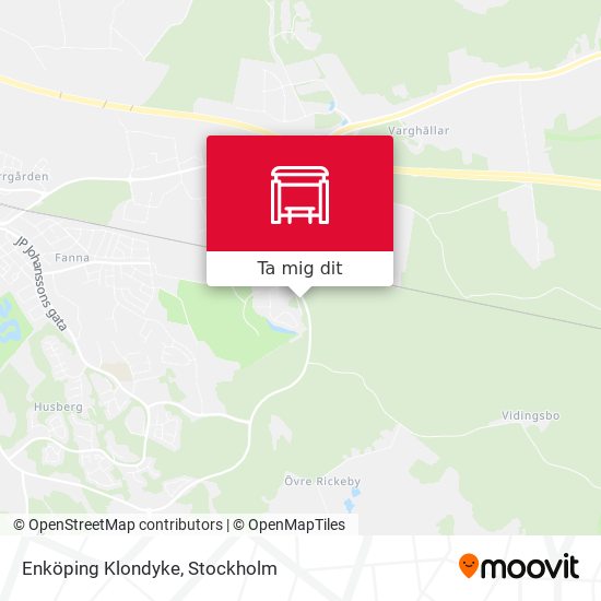 Enköping Klondyke karta