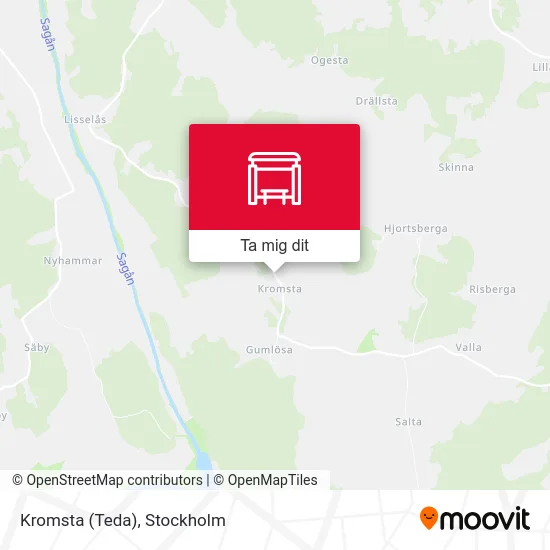 Kromsta (Teda) karta