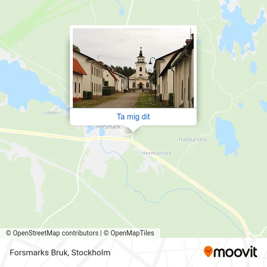Forsmarks Bruk karta