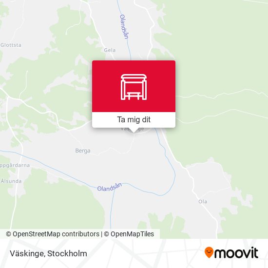 Väskinge karta