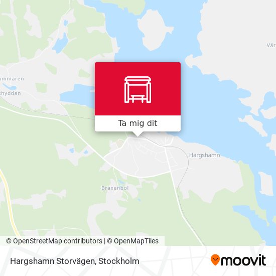 Hargshamn Storvägen karta