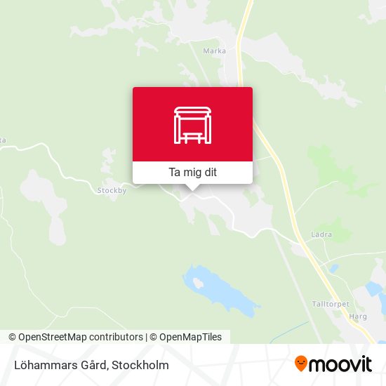 Löhammars Gård karta
