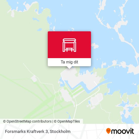 Forsmarks Kraftverk 3 karta