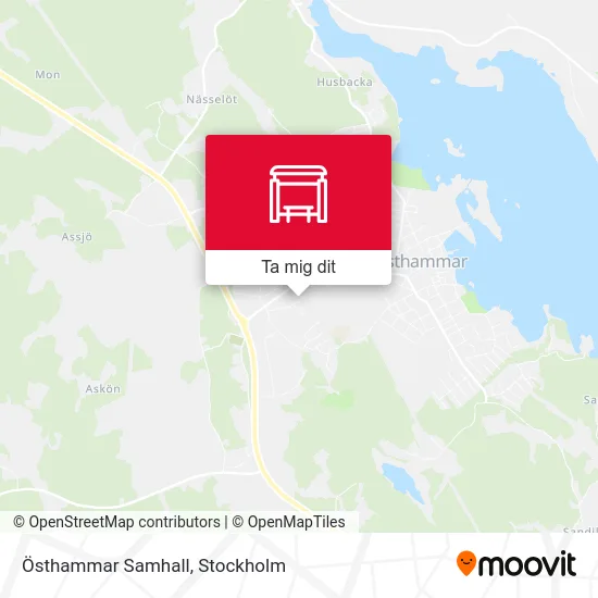 Östhammar Samhall karta