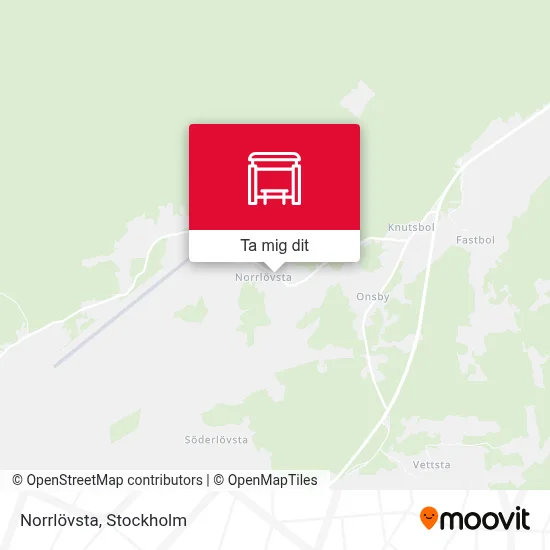 Norrlövsta karta