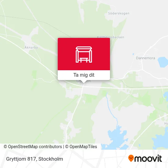Gryttjom 817 karta