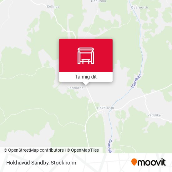 Hökhuvud Sandby karta