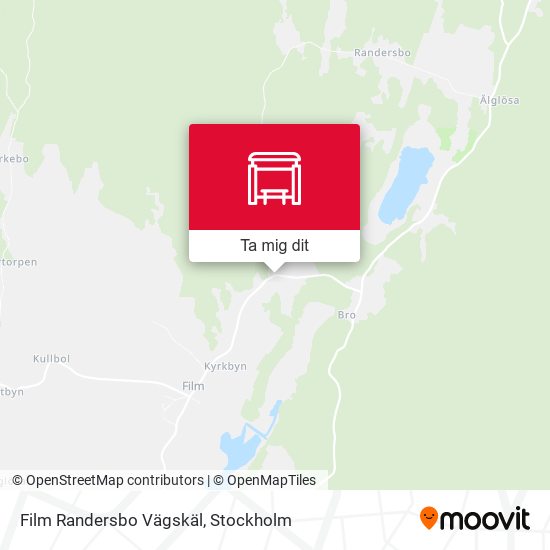 Film Randersbo Vägskäl karta
