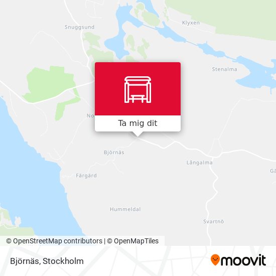 Björnäs karta