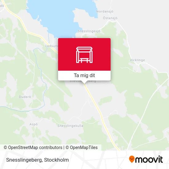 Snesslingeberg karta
