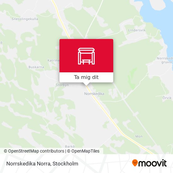 Norrskedika Norra karta