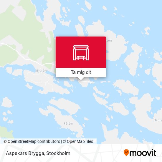 Äspskärs Brygga karta