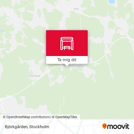 Björkgården karta