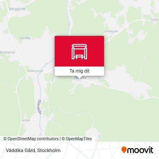 Väddika Gård karta