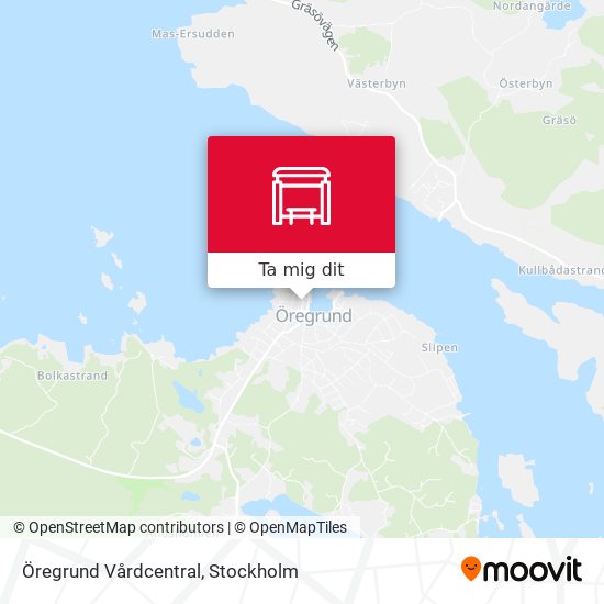 Öregrund Vårdcentral karta