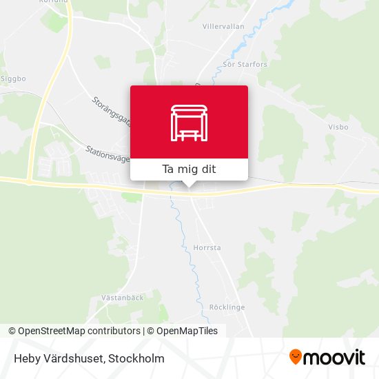 Heby Värdshuset karta