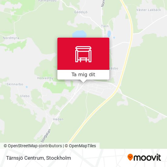 Tärnsjö Centrum karta