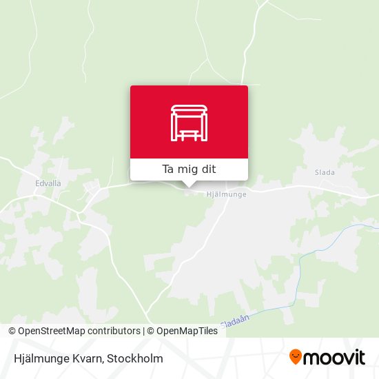 Hjälmunge Kvarn karta