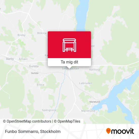 Funbo Sommarro karta