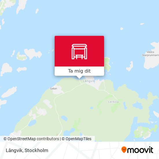 Långvik karta