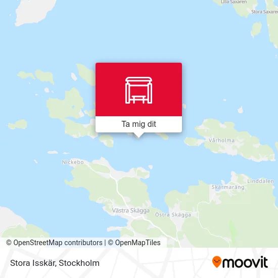 Stora Isskär karta