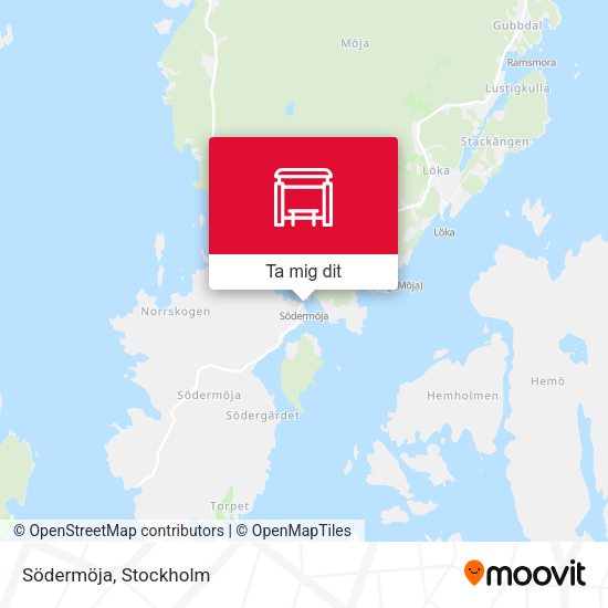 Södermöja karta