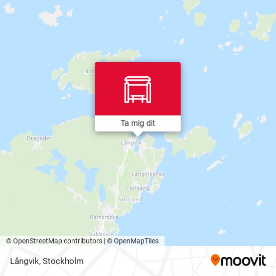 Långvik karta