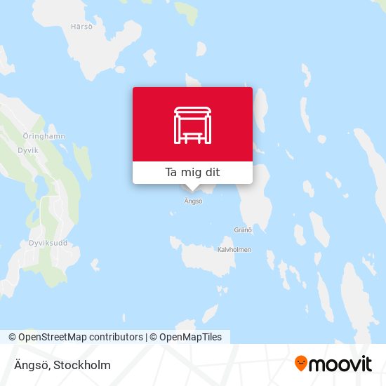 Ängsö karta