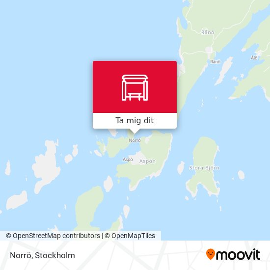 Norrö karta