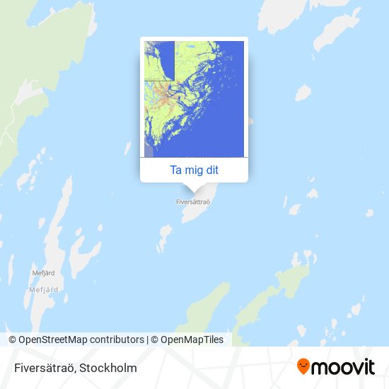 Fiversätraö karta