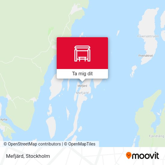 Mefjärd karta