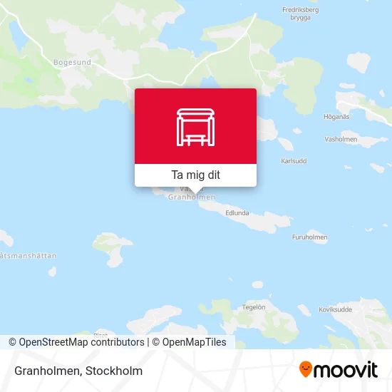 Granholmen karta