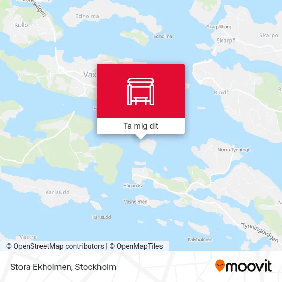 Stora Ekholmen karta