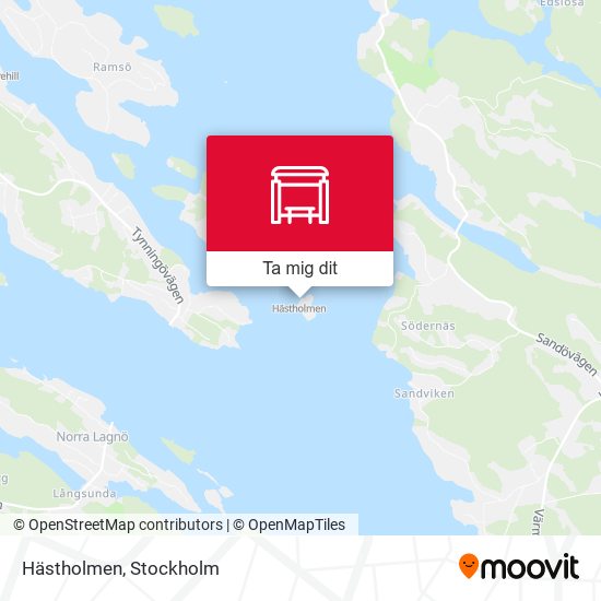 Hästholmen karta