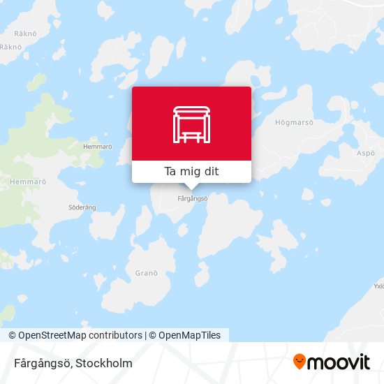 Fårgångsö karta