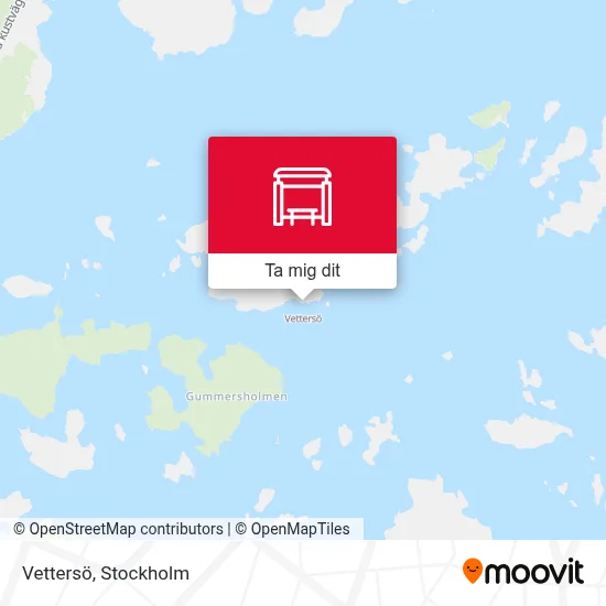 Vettersö karta