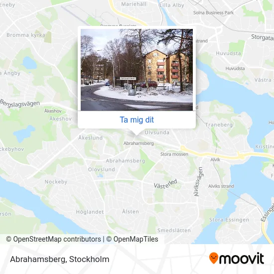 Abrahamsberg karta